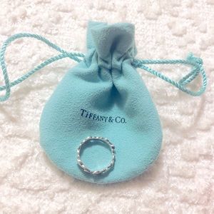 Tiffany & Co. Sterling Silver Heart Ring
